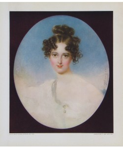 Moritz Michael Daffinger, Portrait: Dame mit Perlenkette