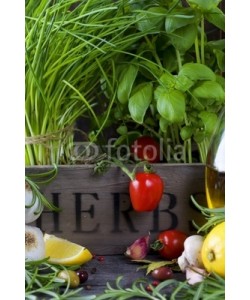 Natalia Klenova, herbs and vegetables
