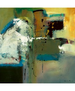 Natasha Barnes, Abstract in Green I