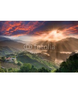 nicholashan, Beautiful Country view of sunset for background