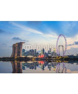 Noppasinw, Singapore Skyline and view of Marina Bay
