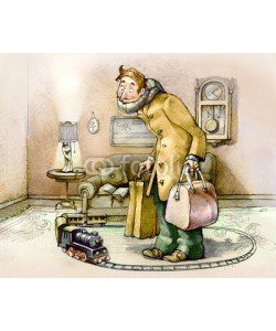 nuvolanevicata, trenino