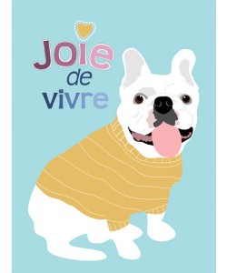 Ginger Oliphant, French Bulldog Joie de vivre