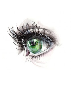 okalinichenko, green eye