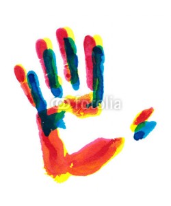 okalinichenko, hand print