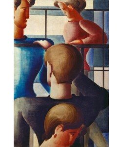 Oskar Schlemmer, Gruppe am Geländer I