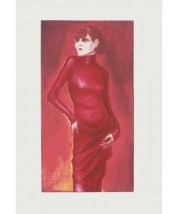 Otto Dix, Bildnis der Tänzerin Anita Berber, 1925 (Granolitho-Druck auf Bütten)