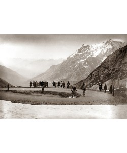 Presse e Sports, Snow in the Galibier, 1924