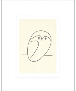 Pablo Picasso, Le hibou (Büttenpapier)