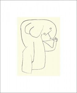 Paul Klee, Engel im Kingergarten, 1939 (Büttenpapier)