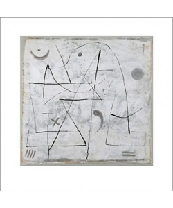 Paul Klee, Gedanken bei Schnee, 1933