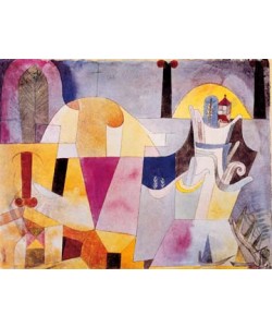 Paul Klee, Landscape with black columns