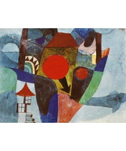 Paul Klee, Landschaft mit sinkender Sonne