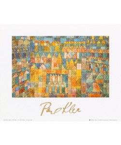Paul Klee, Tempelviertel von Pert, 1928