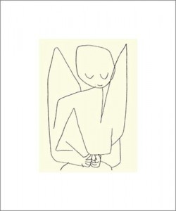 Paul Klee, Vergesslicher Engel, 1939 (Büttenpapier)