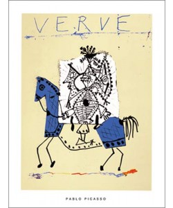 Pablo Picasso, Cover for Verve, 1951 (Büttenpapier)