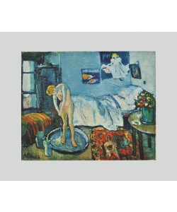 Pablo Picasso, Die Badewanne (auf Bütten)