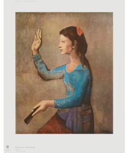 Pablo Picasso, Frau mit Fächer