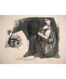 Pablo Picasso, Frau und schlafender Mann
