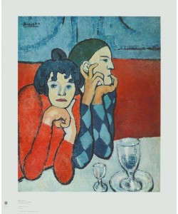 Pablo Picasso, Harlekin und Gesellin
