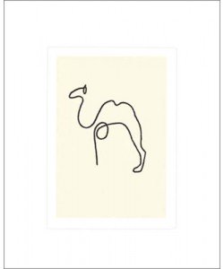 Pablo Picasso, Le chameau (Büttenpapier)
