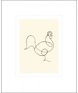 Pablo Picasso, Le coq, 1918 (Büttenpapier)