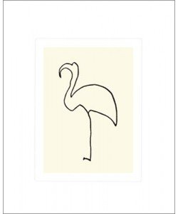 Pablo Picasso, Le flamand rose (Büttenpapier)