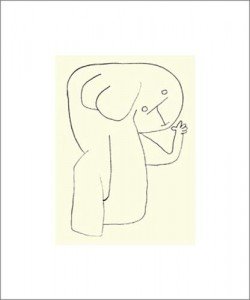 Paul Klee, Engel im Kingergarten, 1939 (Büttenpapier)