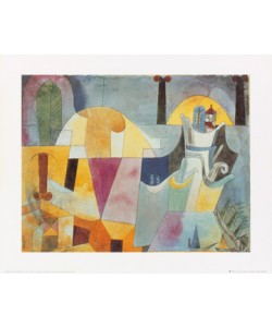 Paul Klee, Landscape with black columns