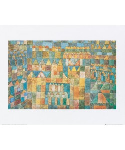 Paul Klee, Tempelviertel von Pert, 1928