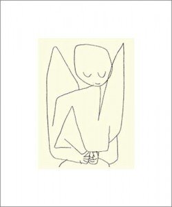 Paul Klee, Vergesslicher Engel, 1939 (Büttenpapier)
