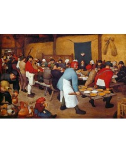 Pieter Brueghel der Ältere, Bauernhochzeit