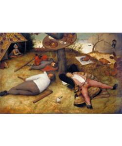 Pieter Brueghel der Ältere, Das Schlaraffenland