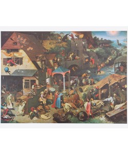 Pieter Brueghel der Ältere, Die niederländlischen Sprichwörter