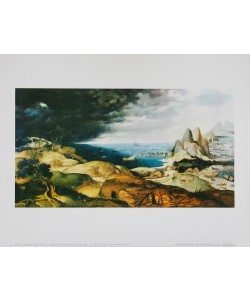 Pieter Brueghel der Ältere, Landschaft mit der Buße des Hl.Hieronymus