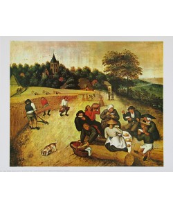Pieter Brueghel der Ältere, Mahlzeit der Schnitter (Erntearbeiter)