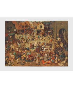 Pieter Brueghel der Ältere, Streit des Karnevals mit den Fasten, 1559