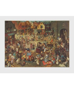 Pieter Brueghel der Ältere, Streit des Karnevals mit den Fasten