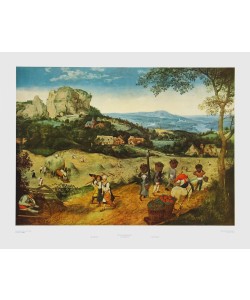 Pieter Brueghel der Ältere, Der Frühling (Die Heuernte)