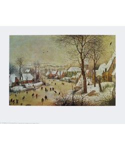 Pieter Brueghel der Ältere, Winterlandschaft mit Vogelfalle, 1601