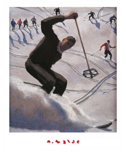 Alfons Walde, Kristiania - Der Schwung