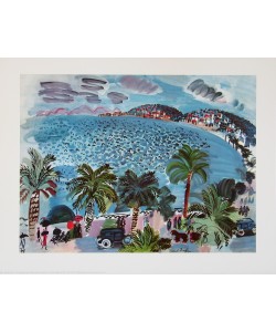 Raoul Dufy, Landschaft am Mittelmeer