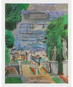 Raoul Dufy, Le Parc de Saint Cloud, 1919