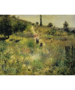 Pierre-Auguste Renoir, Ansteigender Weg im Grünen
