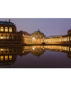 Rolf Fischer, Zwinger Dresden beleuchtet