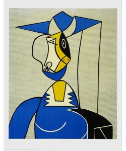 Roy Lichtenstein, Frau mit Hut