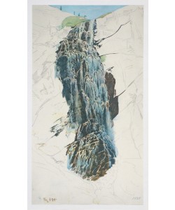 Rudolf Alt, Schleierwasserfall in Bad Gastein / Salzburg