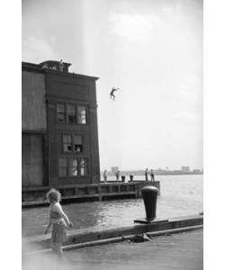 Ruth Orkin, Boy Jumping