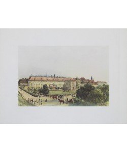Rudolf Alt, Alte Hofburg mit Bellaria in Wien