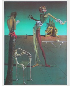 Salvador Dali, Die Frau mit dem Rosenkopf, 1935